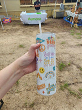 Load image into Gallery viewer, Positive Vibes Only Stay Groovy 20oz Sublimation Tumbler