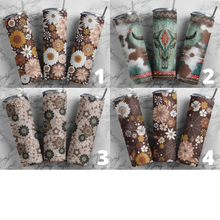 Load image into Gallery viewer, Boho Neutral 20 oz Sublimation Tumblers