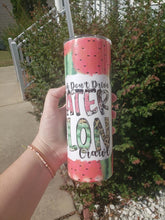 Load image into Gallery viewer, Watermelon Crawl 20 oz Sublimation Tumbler