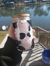 Load image into Gallery viewer, Cute Cow Glass Cup