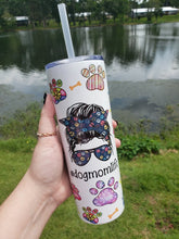 Load image into Gallery viewer, Dog Mom 20 oz Sublimation Tumbler