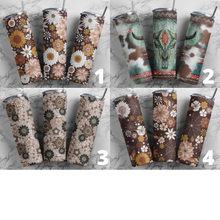Load image into Gallery viewer, Boho Neutral 20 oz Sublimation Tumblers
