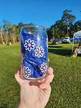 Load image into Gallery viewer, Mama Flowers Glass Can Cup
