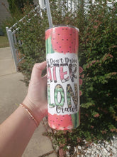 Load image into Gallery viewer, Watermelon Crawl 20 oz Sublimation Tumbler
