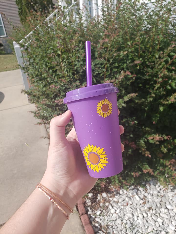 Sunflower Purple Kid cup