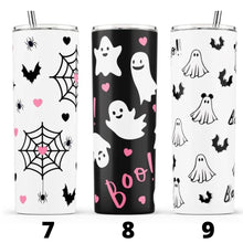 Load image into Gallery viewer, Spooky and Pink Halloween 20 oz Sublimation Tumblers
