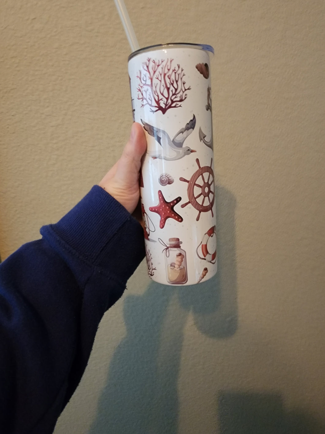 At sea 20 oz Sublimation Tumbler